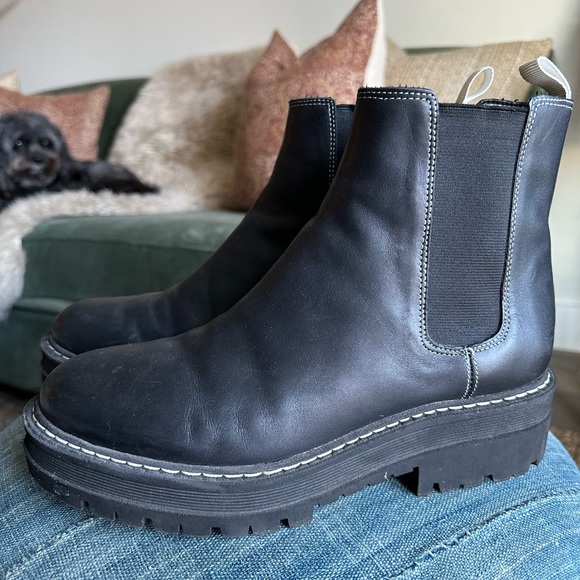 Marc Fisher Shoes - Marc Fisher Chelsea Lug Boot Size 9